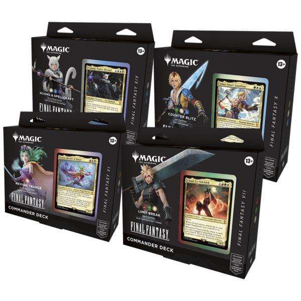 Magic: the Gathering - Final Fantasy - Commander Deck (set of 4)