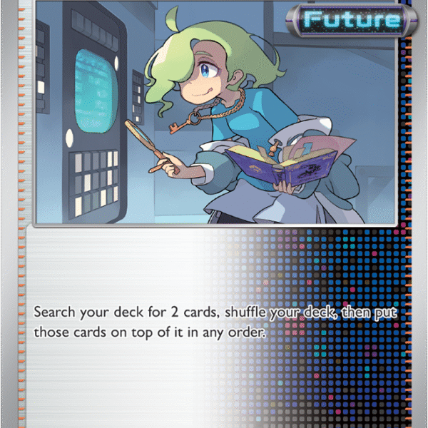 Scarlet & Violet Prismatic Evolutions 104/131 Ciphermaniac's Codebreaking Reverse Holo