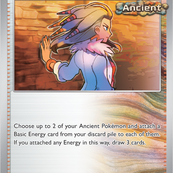 Scarlet & Violet Prismatic Evolutions 120/131 Professor Sada's Vitality Pokeball Reverse Holo