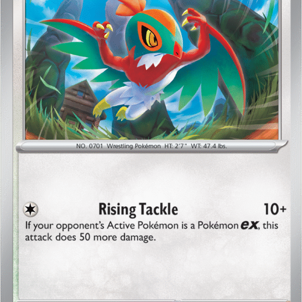 Scarlet & Violet Prismatic Evolutions 089/131 Hawlucha