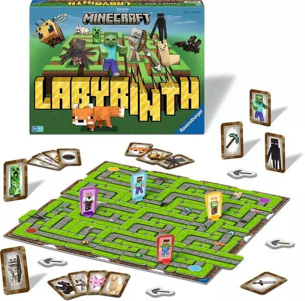24684_2 Ravensburger Labyrinth: Minecraft Edition