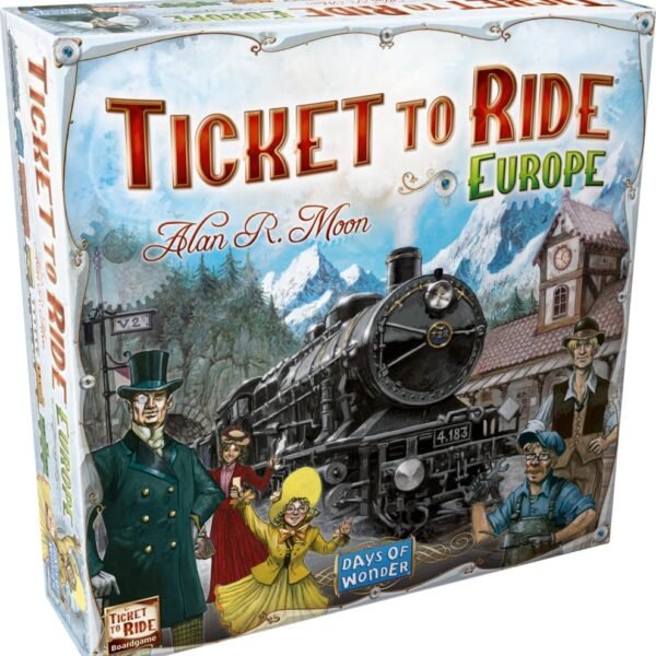 Ticket to Ride Europe Board Game