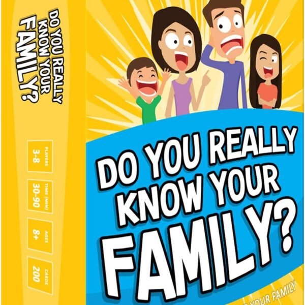 Do You Really Know Your Family? Board Game