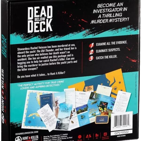Hunt A Killer Mystery - Dead Below Deck