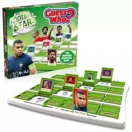 Guess Who? World Football Stars Green Board Game