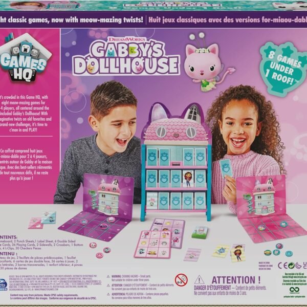 Gabby's Dollhouse - 8 Games Under 1 Roof - Games HQ Board Game