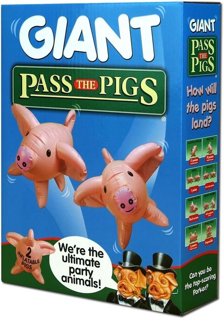 Giant Pass The Pigs Game