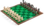 Noble Collection - Minecraft: Chess Set – Overworld Heroes Vs. Hostile Mobs