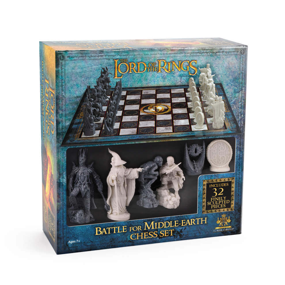 Battle-for-Middle-Earth-Chess-Set-_-Box-Front-990x990-1 Noble Collection - Lord of the Rings: Battle For Middle Earth Chess Set