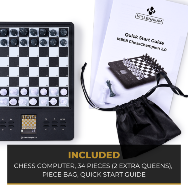 MILLENNIUM M808 ChessChampion 2.0 - Chess Computer