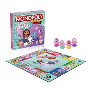 Monopoly Gabby's Dollhouse Junior Board Game