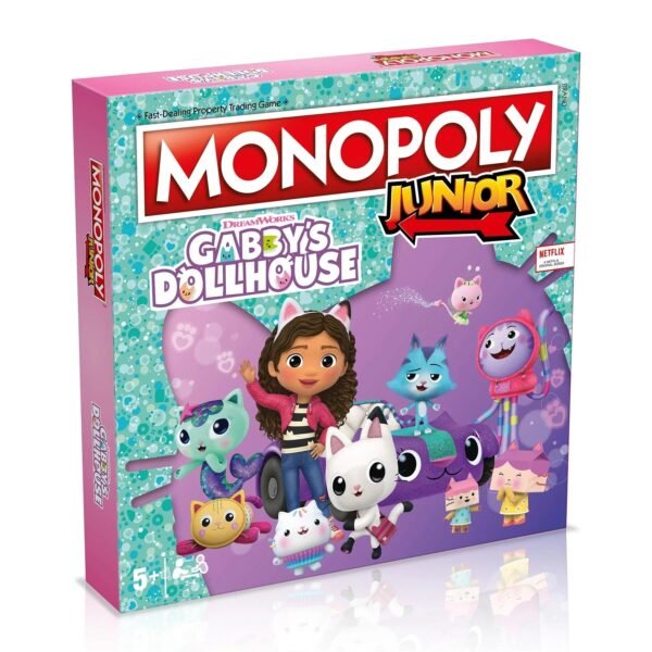 Monopoly Gabby's Dollhouse Junior Board Game